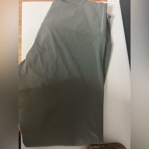 Lululemon high rise align pant 25” size 16 gray sage